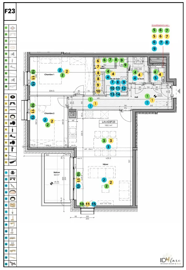 3. Pack Premium - Ciney - Appartement F23