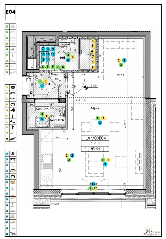 1. Pack Essential - Ciney - Appartement E04 