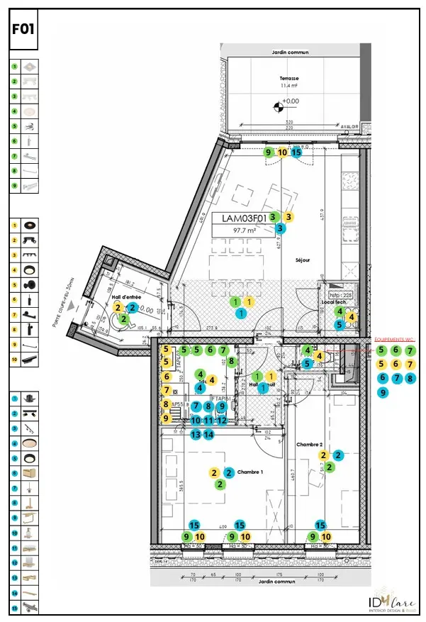 1. Pack Essential - Ciney - Appartement F01
