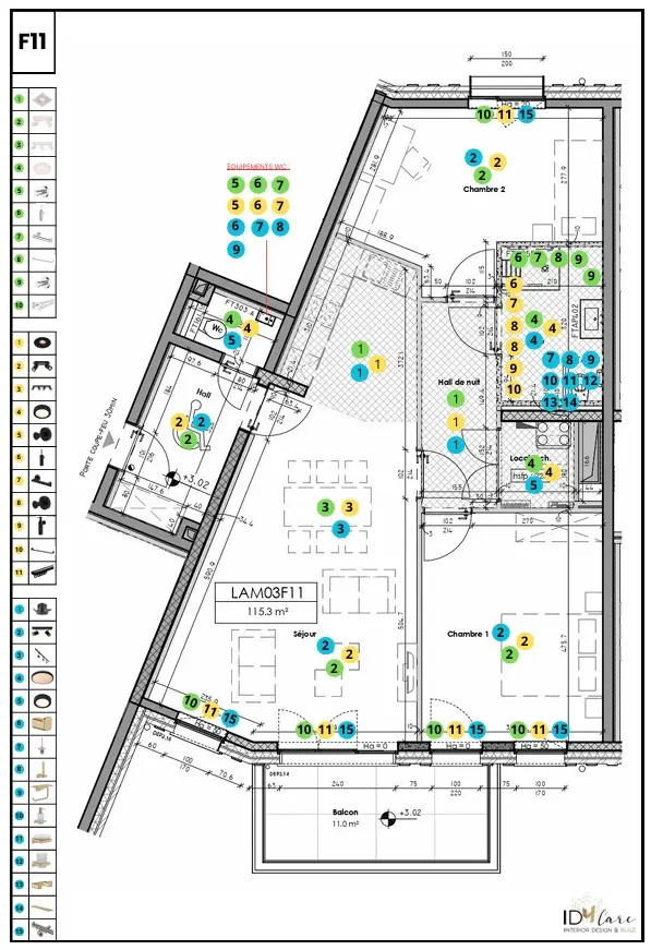 2. Pack Comfort - Ciney - Appartement F11
