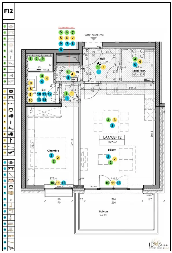 2. Pack Comfort - Ciney - Appartement F12