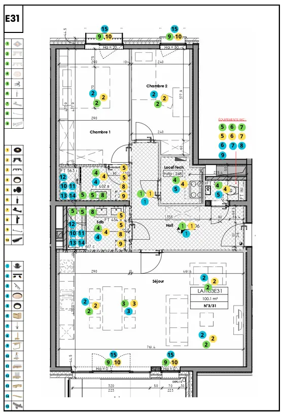 [T&P] 1. Pack Essential - Ciney - Appartement E31